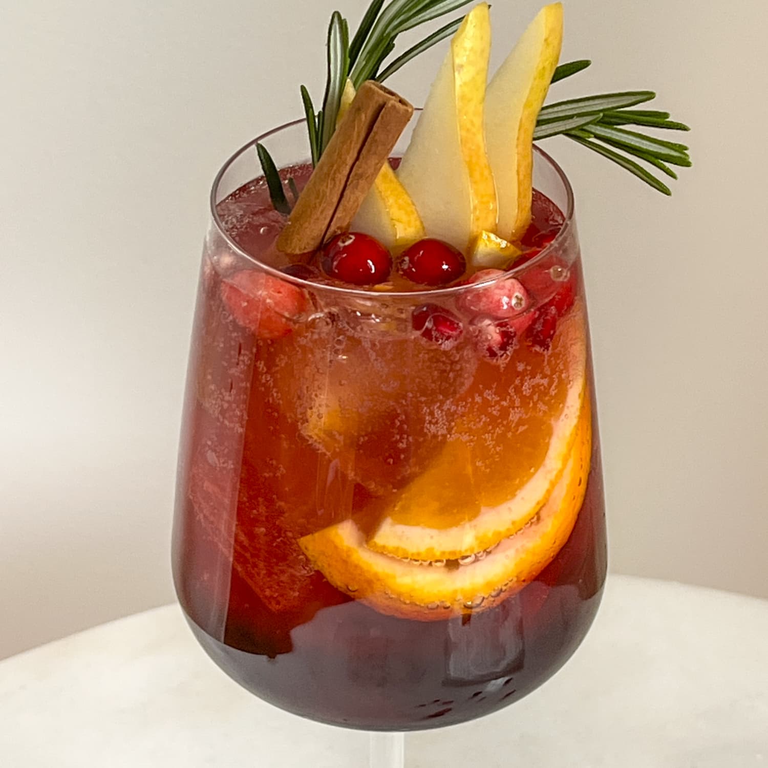 Festive Holiday Sangria